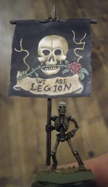 Mortis Legion Skeleton PBS1 Standard painted by Kari Räisälä‎, 2019